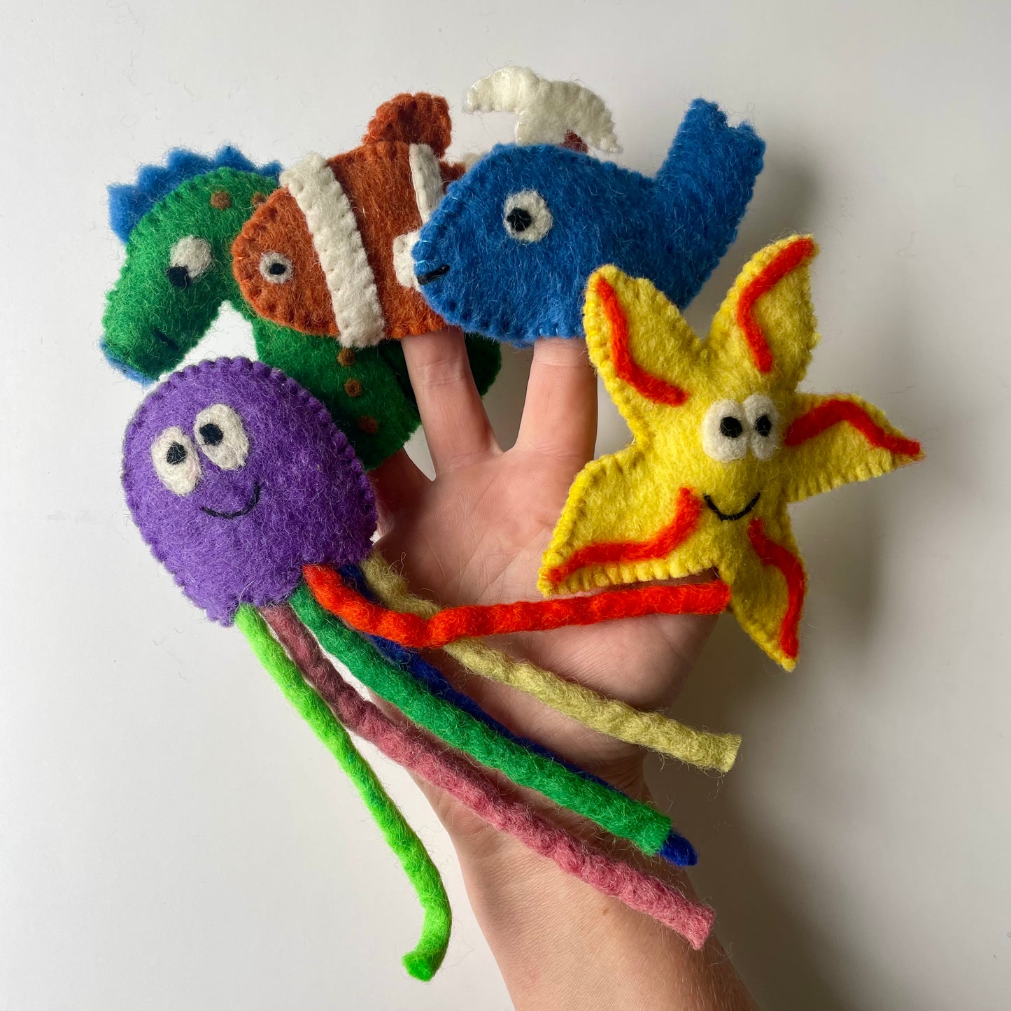 Ocean Finger Puppets