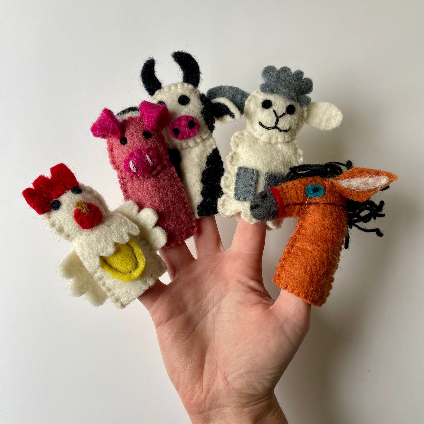 Farm Friends Finger Puppets