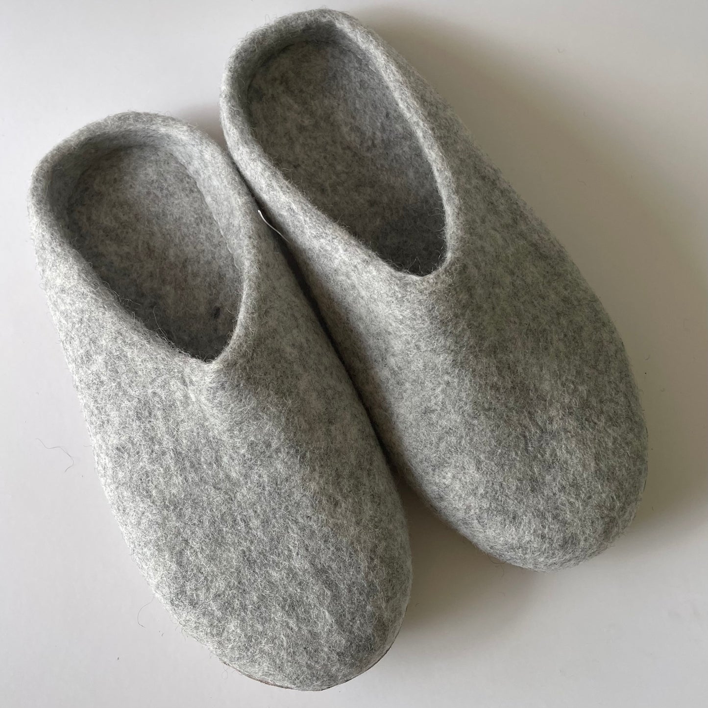 Adult Slippers - Light Grey