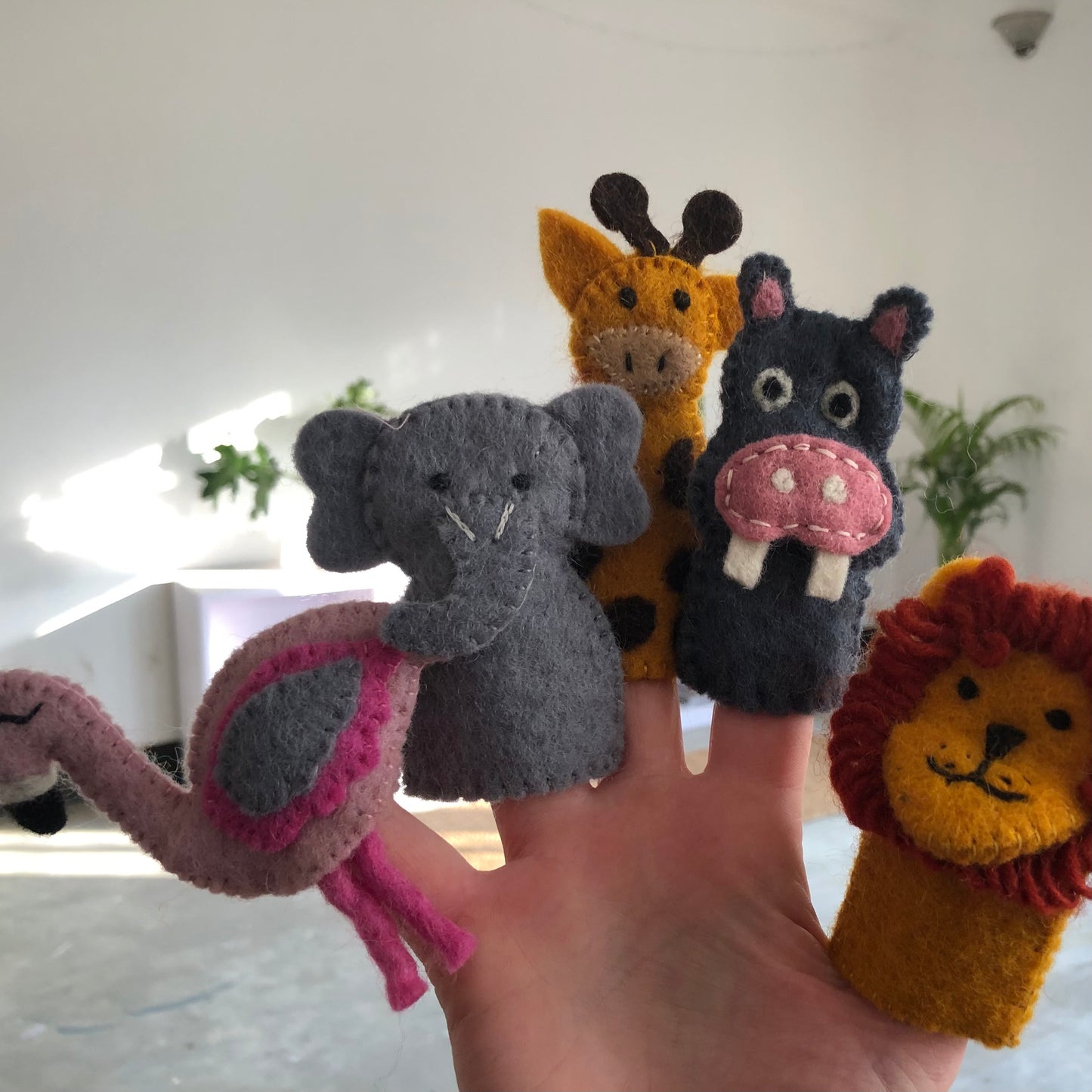 Safari Finger Puppets