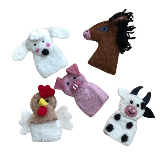 Farm Friends Finger Puppets