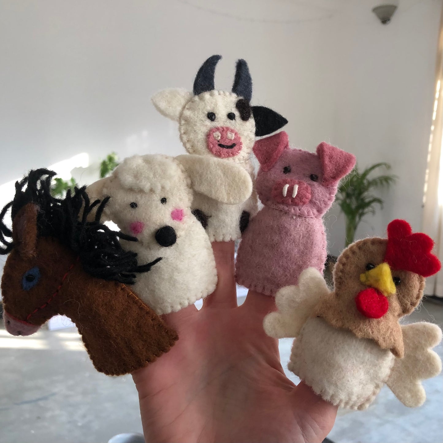 Farm Friends Finger Puppets